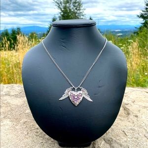 Heart Locket with Wings